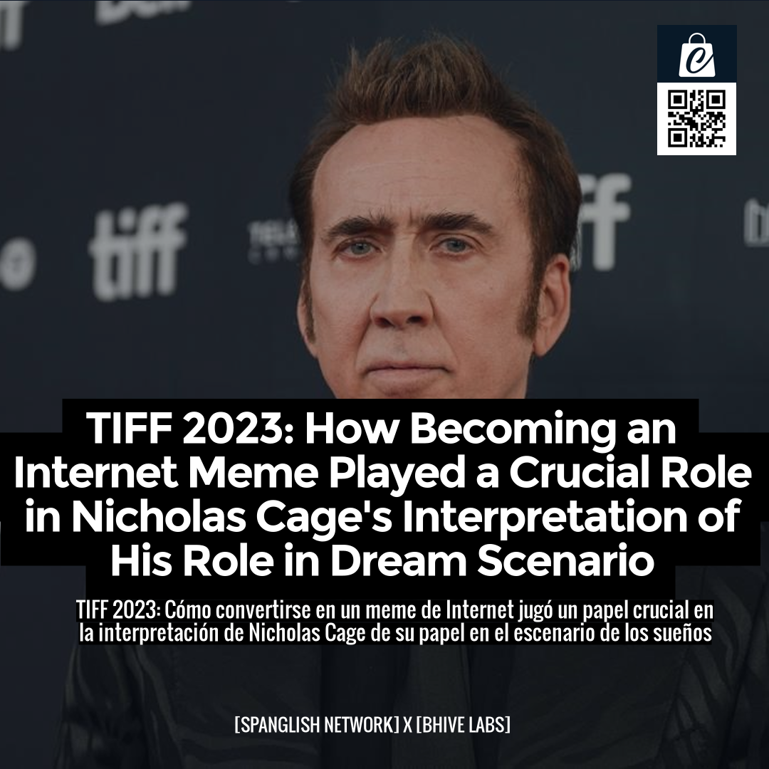 TIFF 2023: How Becoming an Internet Meme Played a Crucial Role in Nicholas Cage's Interpretation of His Role in Dream Scenario