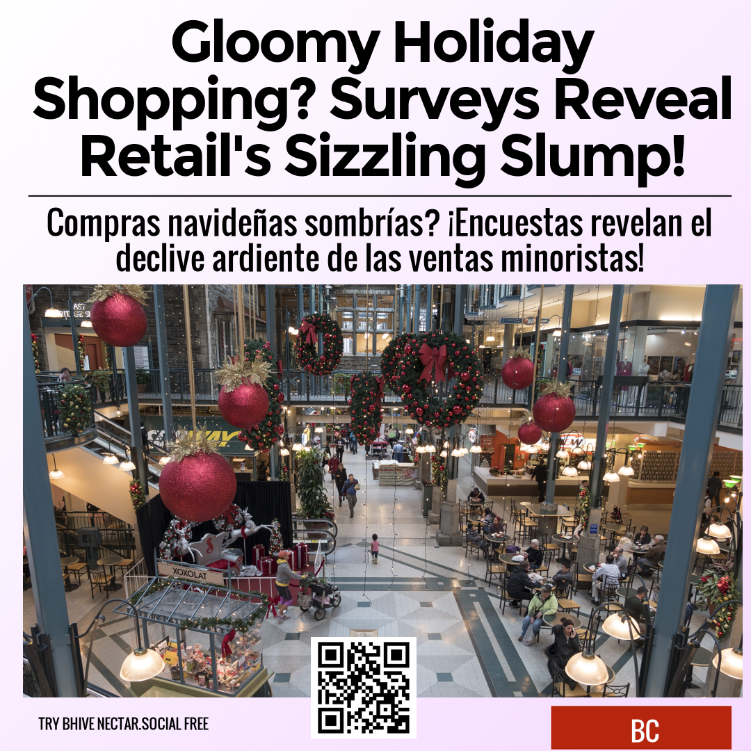 Gloomy Holiday Shopping? Surveys Reveal Retail's Sizzling Slump!