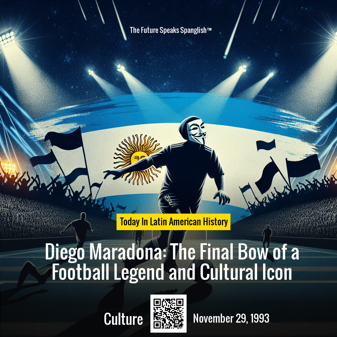 Diego Maradona: The Final Bow of a Football Legend and Cultural Icon