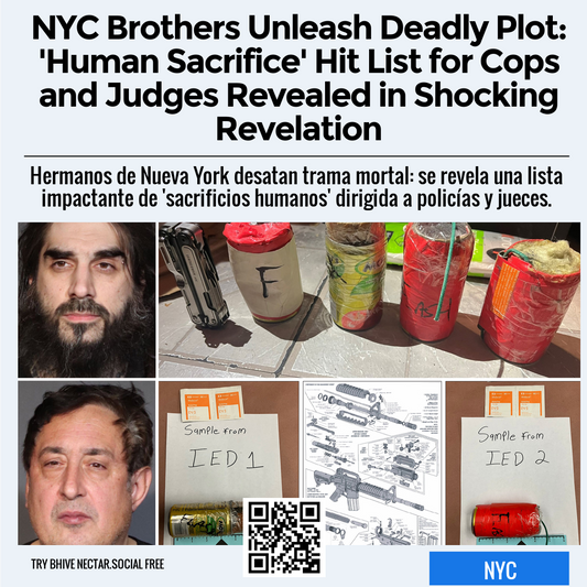 NYC Brothers Unleash Deadly Plot: 'Human Sacrifice' Hit List for Cops and Judges Revealed in Shocking Revelation