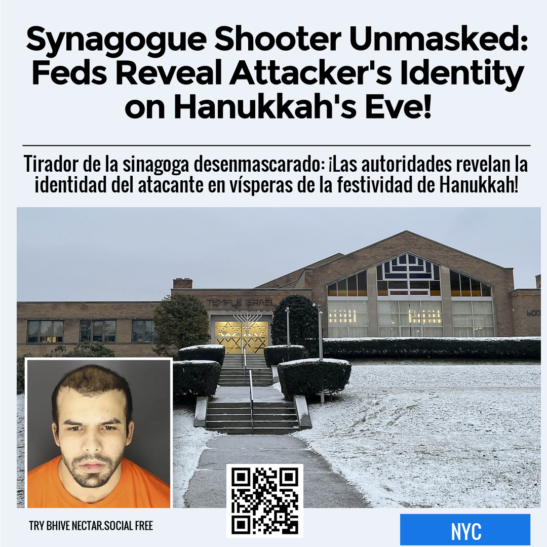 Synagogue Shooter Unmasked: Feds Reveal Attacker's Identity on Hanukkah's Eve!