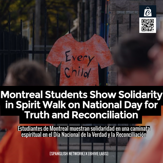 Montreal Students Show Solidarity in Spirit Walk on National Day for Truth and Reconciliation