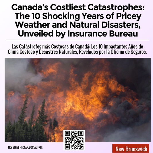 Canada's Costliest Catastrophes: The 10 Shocking Years of Pricey Weather and Natural Disasters, Unveiled by Insurance Bureau