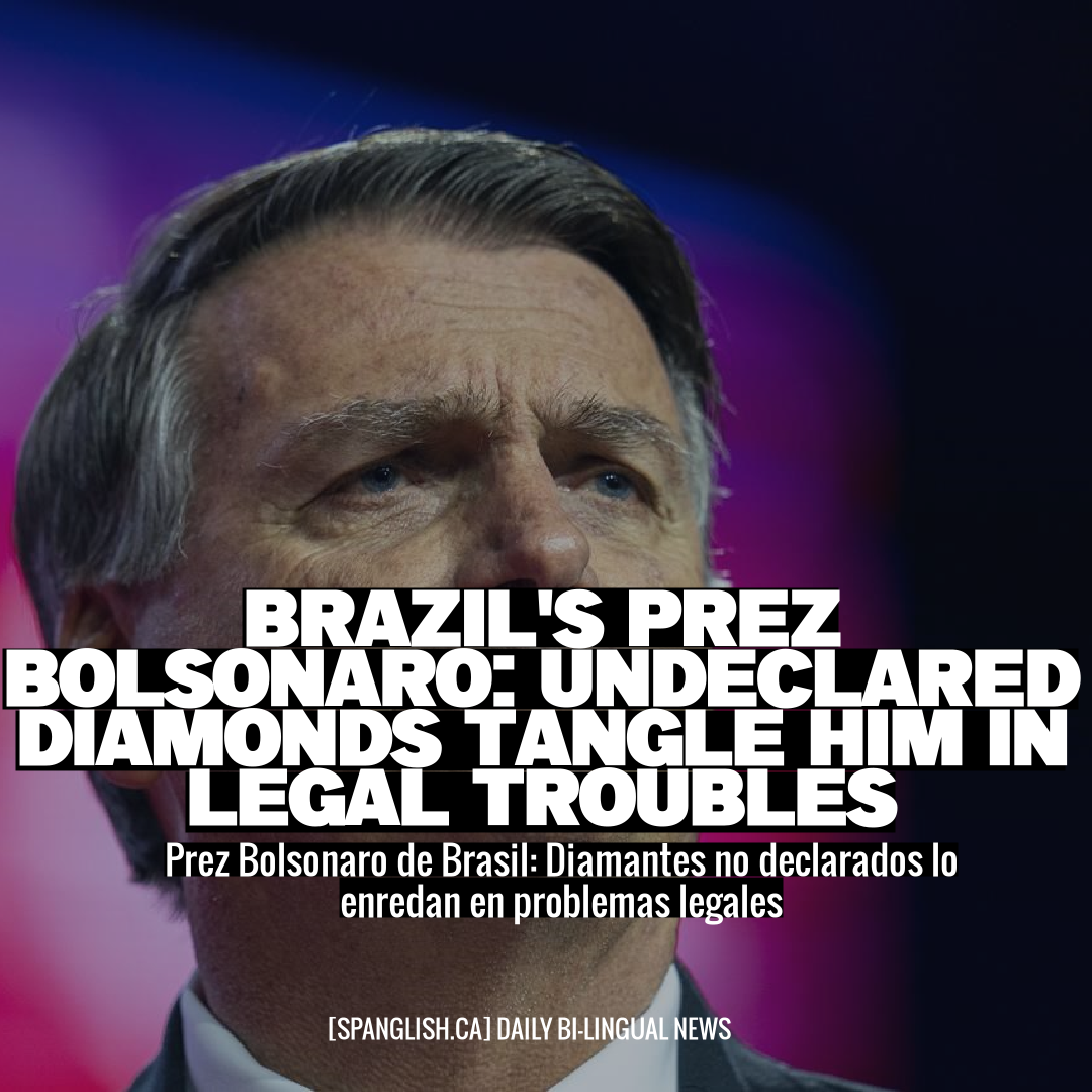 Brazil's Prez Bolsonaro: Undeclared Diamonds Tangle Him in Legal Troubles