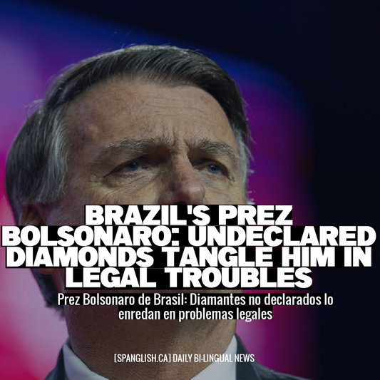 Brazil's Prez Bolsonaro: Undeclared Diamonds Tangle Him in Legal Troubles