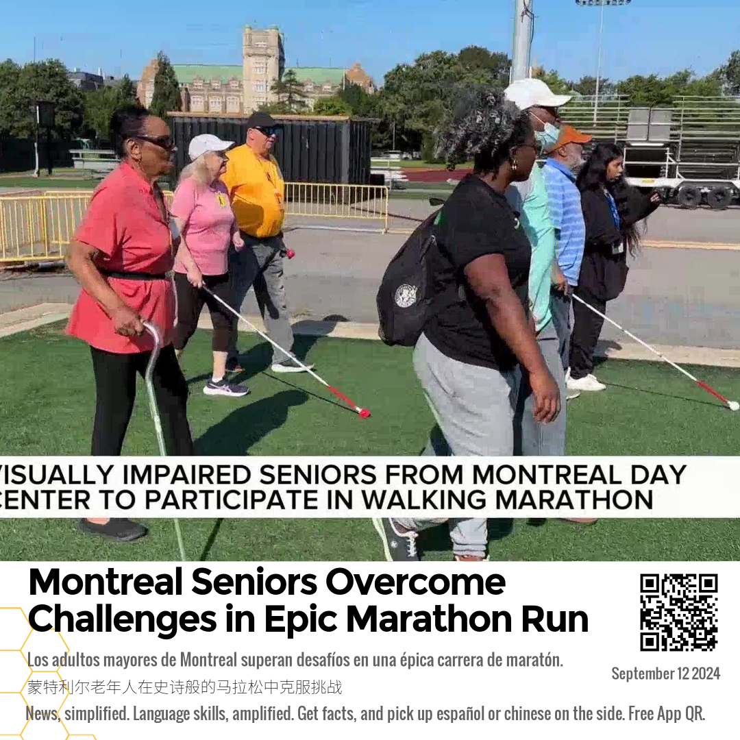 Montreal Seniors Overcome Challenges in Epic Marathon Run