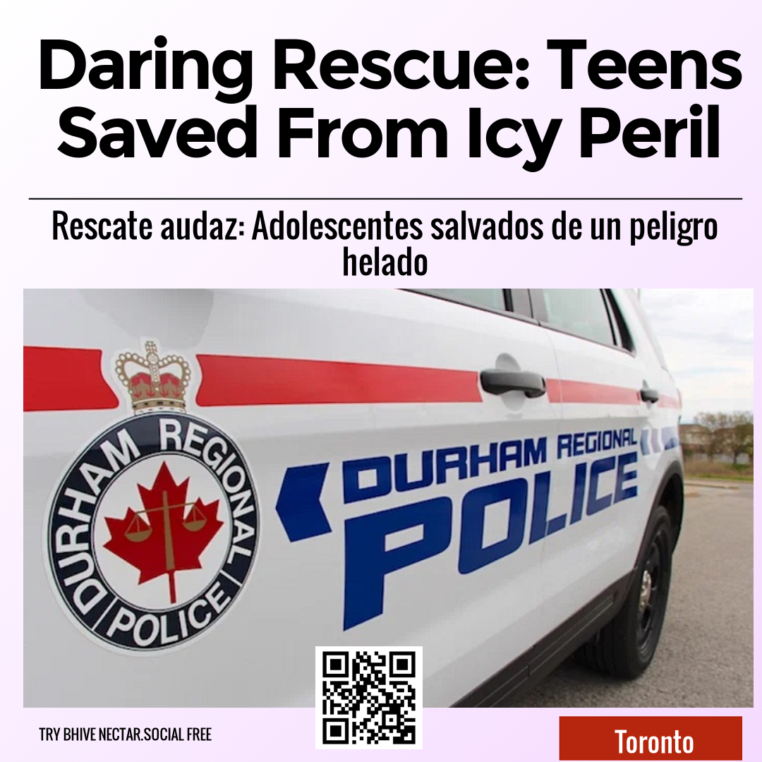 Daring Rescue: Teens Saved From Icy Peril