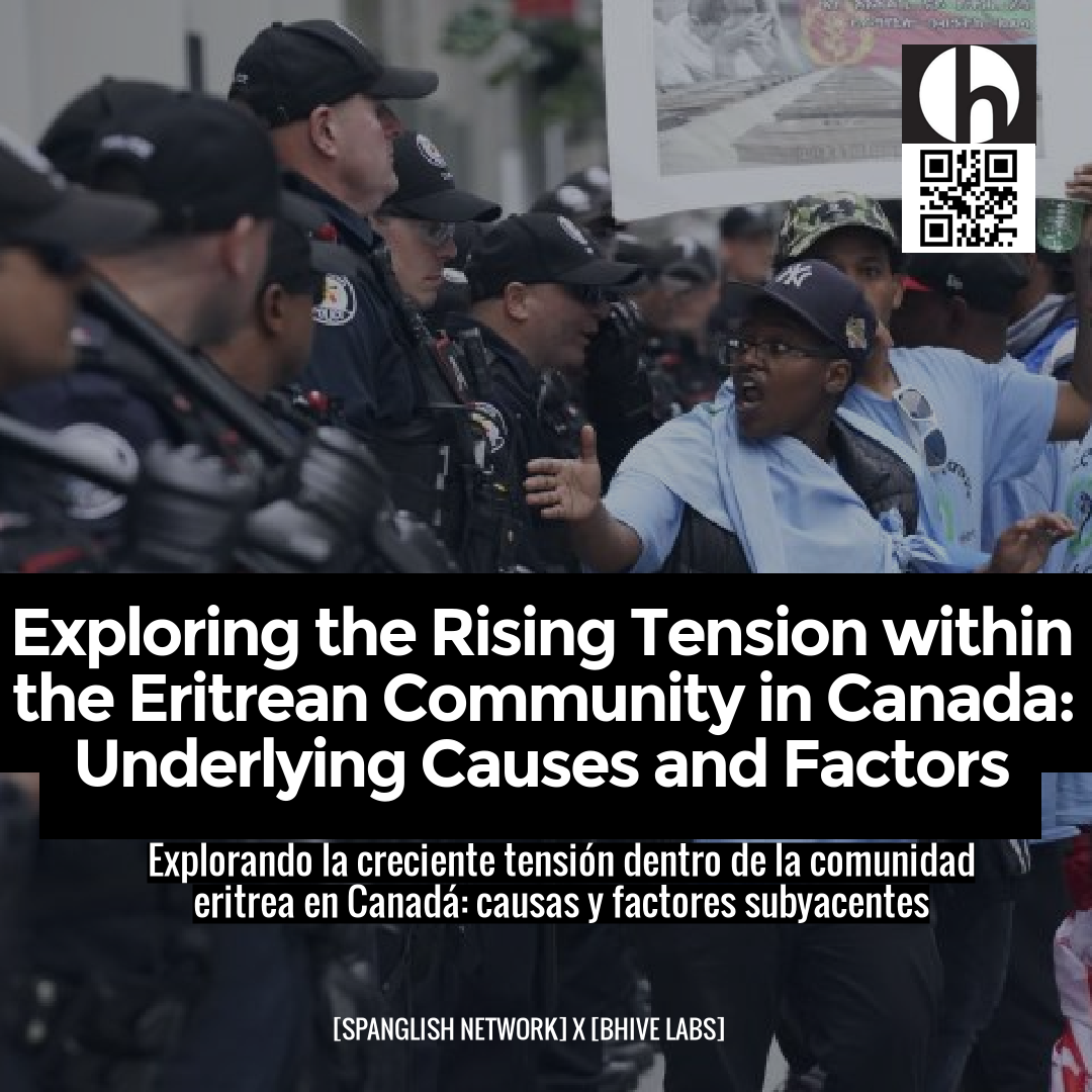 Exploring the Rising Tension within the Eritrean Community in Canada: Underlying Causes and Factors