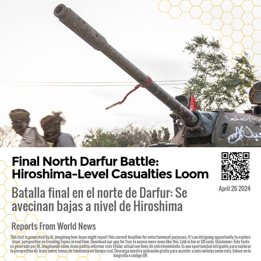 Final North Darfur Battle: Hiroshima-Level Casualties Loom