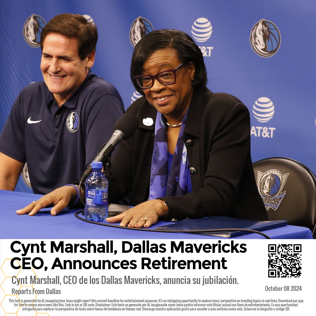 Cynt Marshall, Dallas Mavericks CEO, Announces Retirement