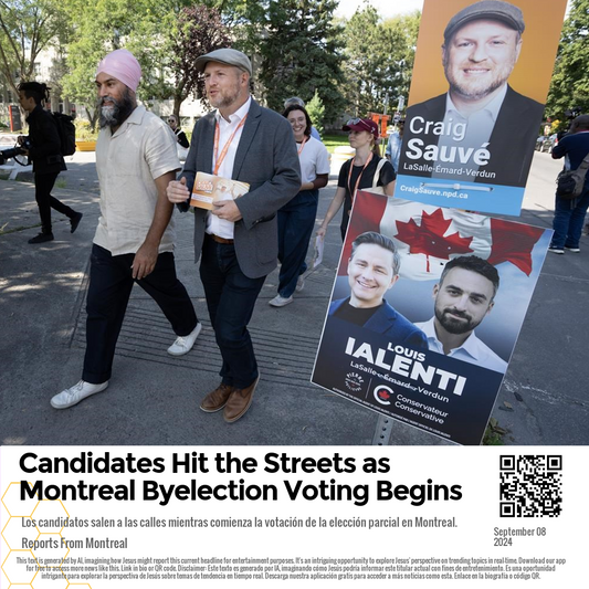 Candidates Hit the Streets as Montreal Byelection Voting Begins