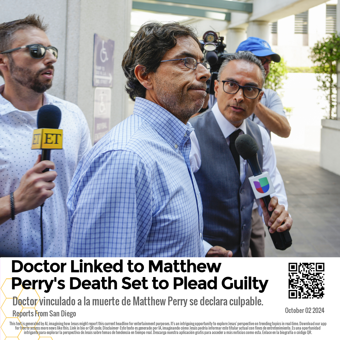 Doctor Linked to Matthew Perry's Death Set to Plead Guilty