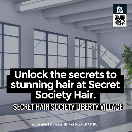 Unlock the secrets to stunning hair at Secret Society Hair.