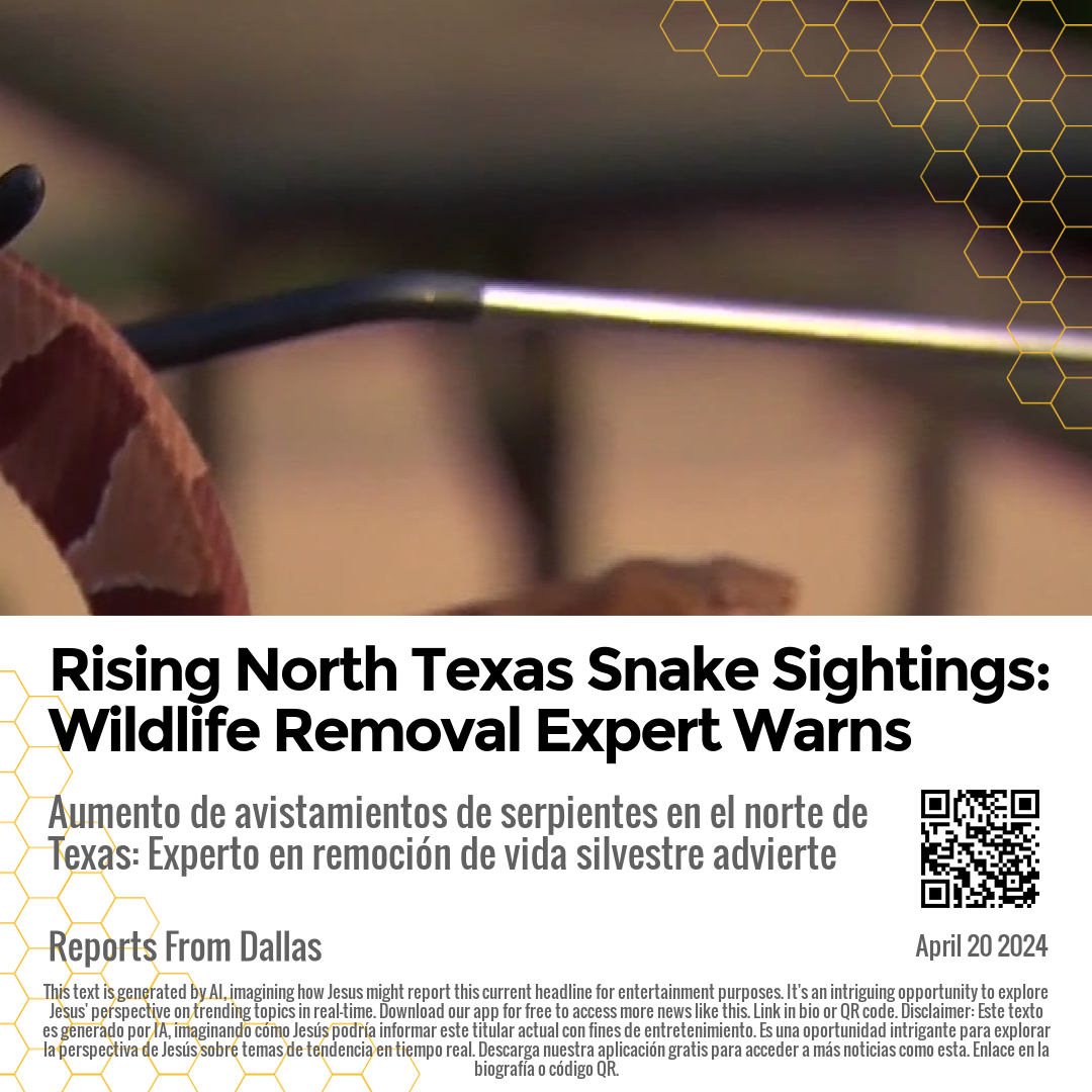 Rising North Texas Snake Sightings: Wildlife Removal Expert Warns