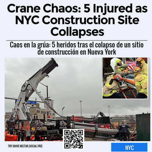 Crane Chaos: 5 Injured as NYC Construction Site Collapses