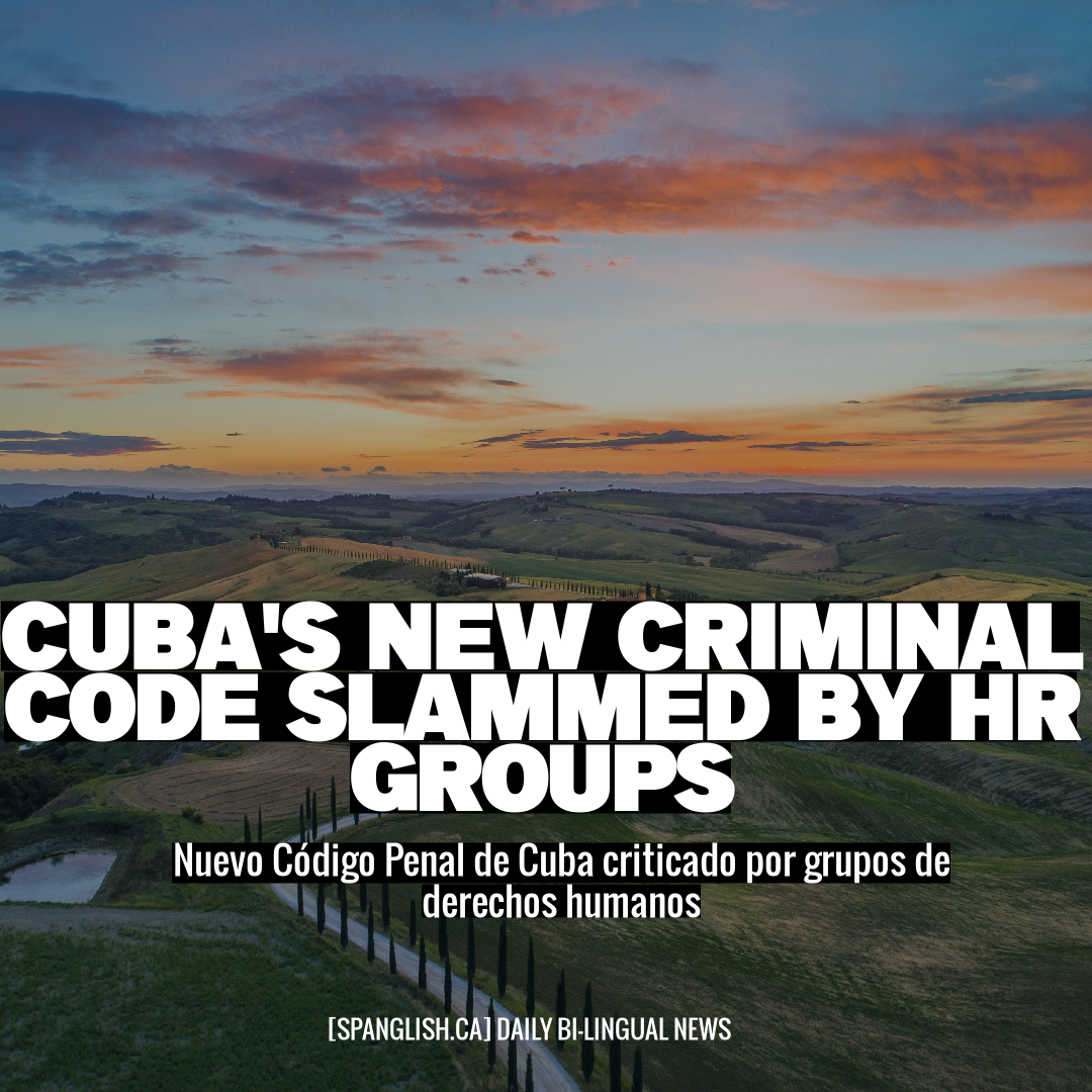 Cuba's New Criminal Code Slammed by HR Groups
