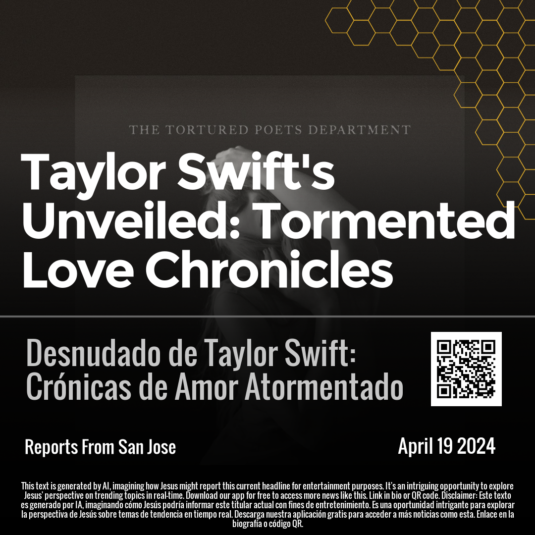 Taylor Swift's Unveiled: Tormented Love Chronicles