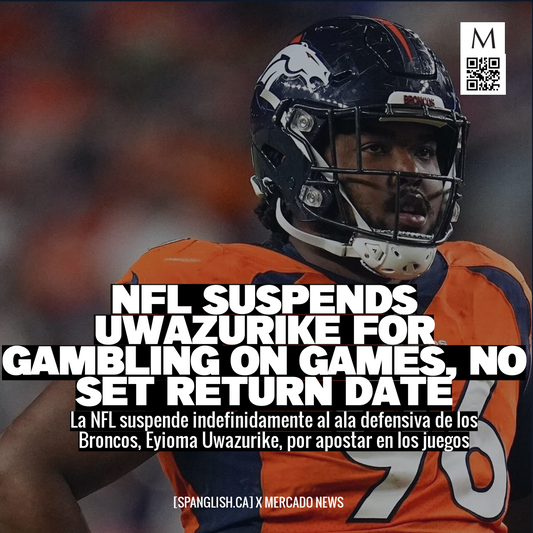 NFL suspends Uwazurike for gambling on games, no set return date