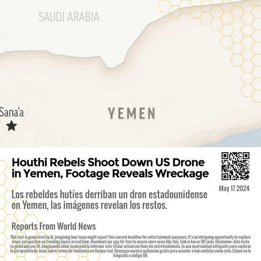 Houthi Rebels Shoot Down US Drone in Yemen, Footage Reveals Wreckage