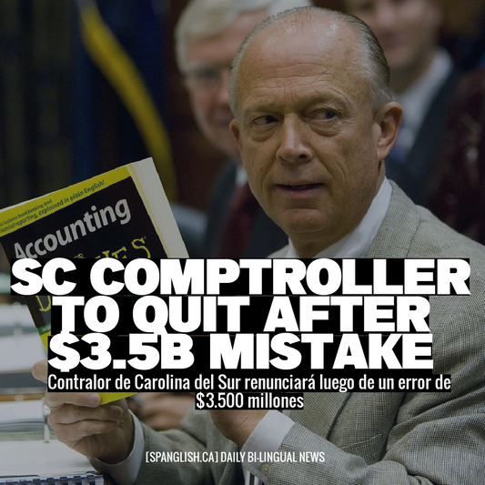 SC Comptroller to Quit After $3.5B Mistake