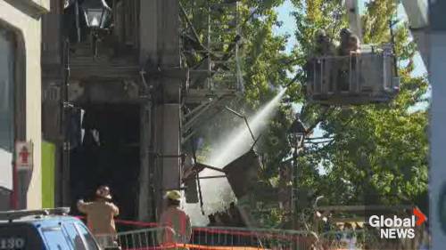 Old Montreal Fire: Uniting for Strength and Support