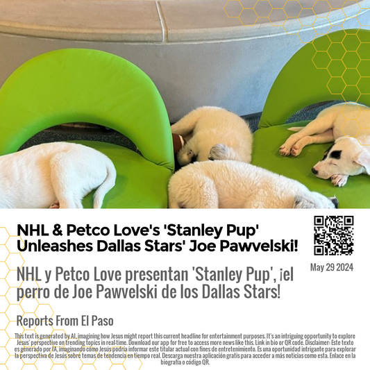 NHL & Petco Love's 'Stanley Pup' Unleashes Dallas Stars' Joe Pawvelski!