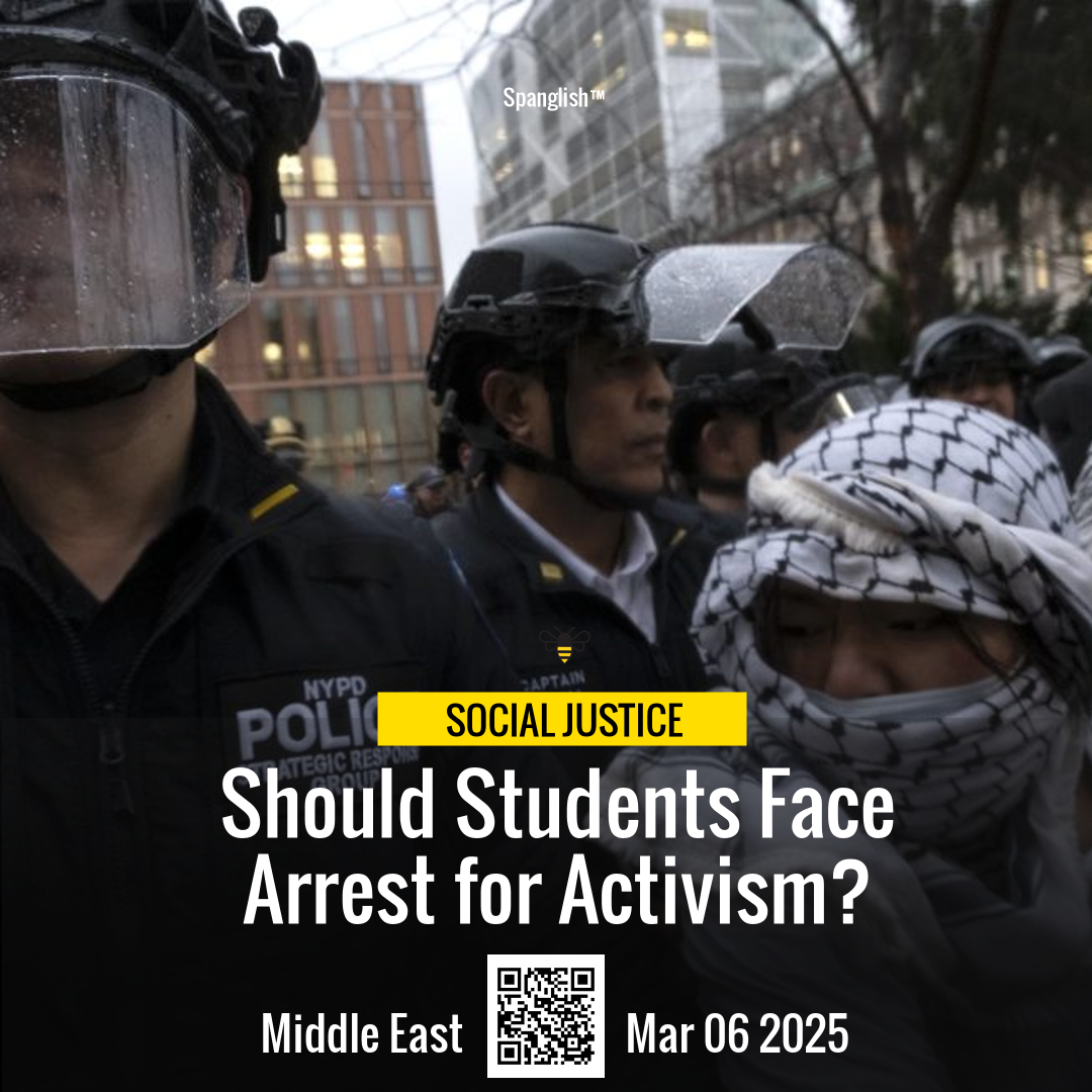 Should Students Face Arrest for Activism?