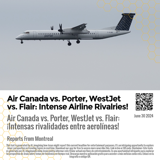 Air Canada vs. Porter, WestJet vs. Flair: Intense Airline Rivalries!
