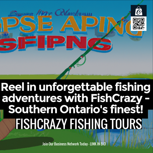 Reel in unforgettable fishing adventures with FishCrazy - Southern Ontario's finest!