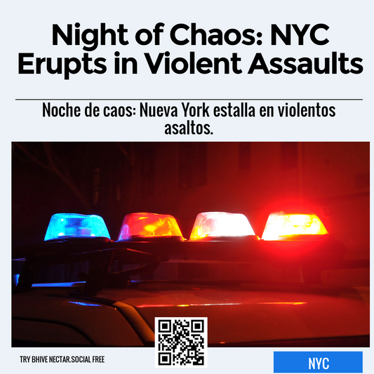 Night of Chaos: NYC Erupts in Violent Assaults