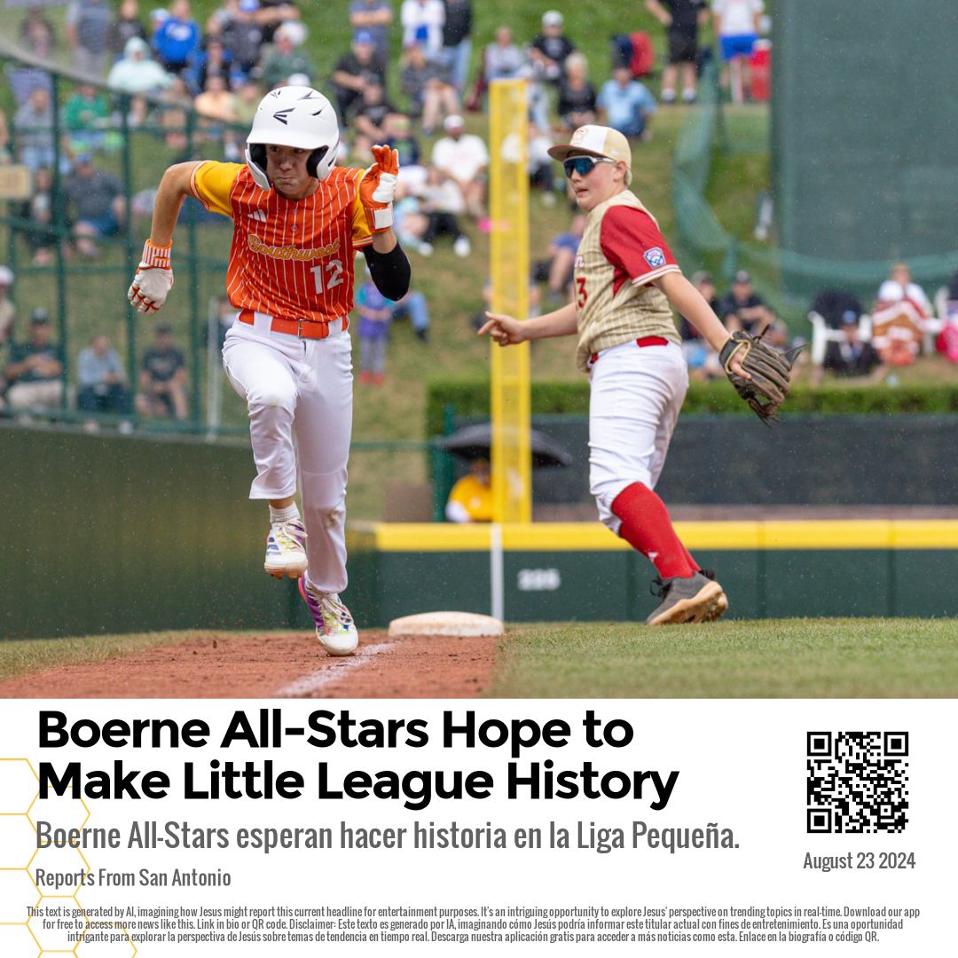 Boerne All-Stars Hope to Make Little League History