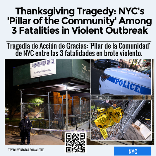 Thanksgiving Tragedy: NYC's 'Pillar of the Community' Among 3 Fatalities in Violent Outbreak