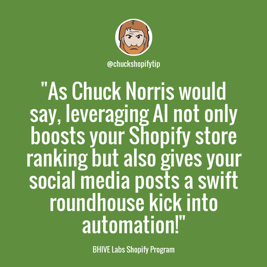 Boost Your Shopify Sales & Simplify Digital Marketing with AI: Chuck Norris-Style Management from BHIVE Labs!