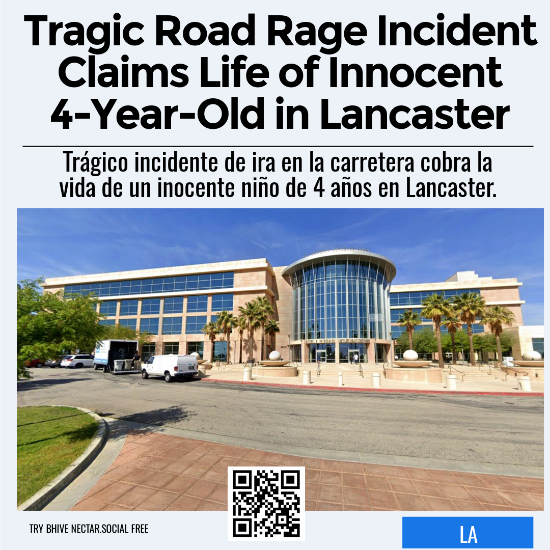 Tragic Road Rage Incident Claims Life of Innocent 4-Year-Old in Lancaster