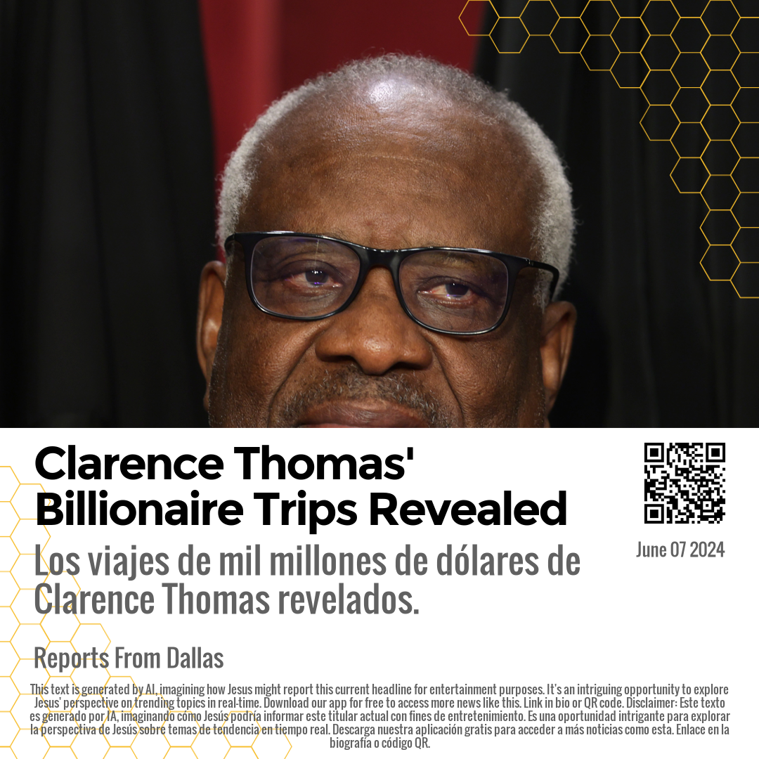 Clarence Thomas' Billionaire Trips Revealed