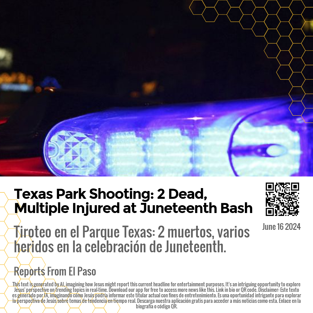 Texas Park Shooting: 2 Dead, Multiple Injured at Juneteenth Bash