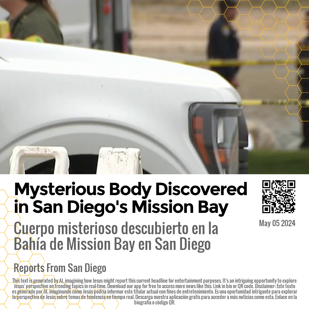 Mysterious Body Discovered in San Diego's Mission Bay