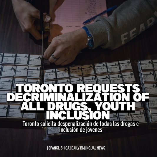 Toronto Requests Decriminalization of All Drugs, Youth Inclusion