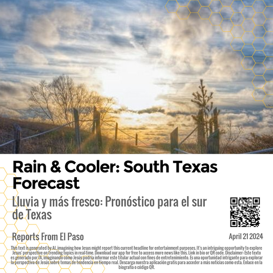 Rain & Cooler: South Texas Forecast