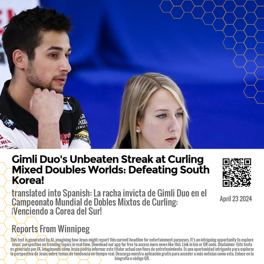 Gimli Duo's Unbeaten Streak at Curling Mixed Doubles Worlds: Defeating South Korea!