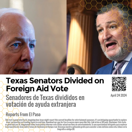 Texas Senators Divided on Foreign Aid Vote