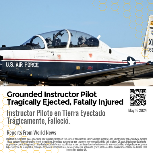 Grounded Instructor Pilot Tragically Ejected, Fatally Injured