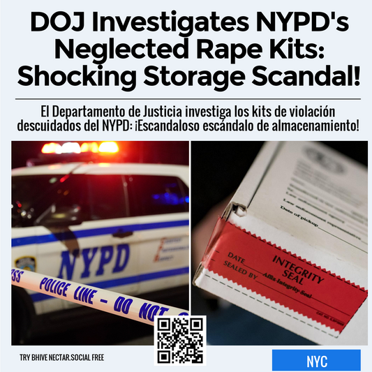 DOJ Investigates NYPD's Neglected Rape Kits: Shocking Storage Scandal!