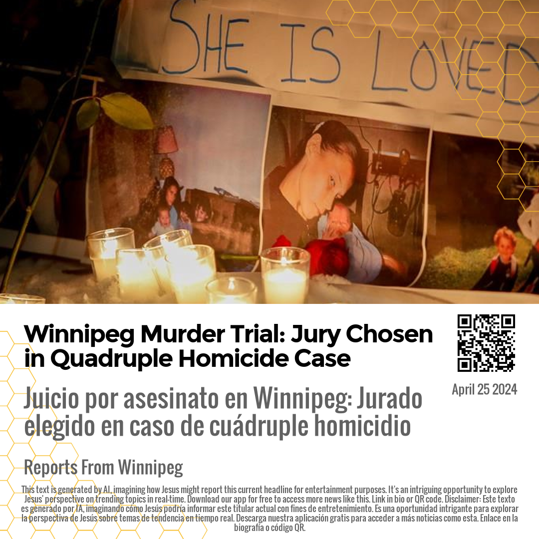 Winnipeg Murder Trial: Jury Chosen in Quadruple Homicide Case