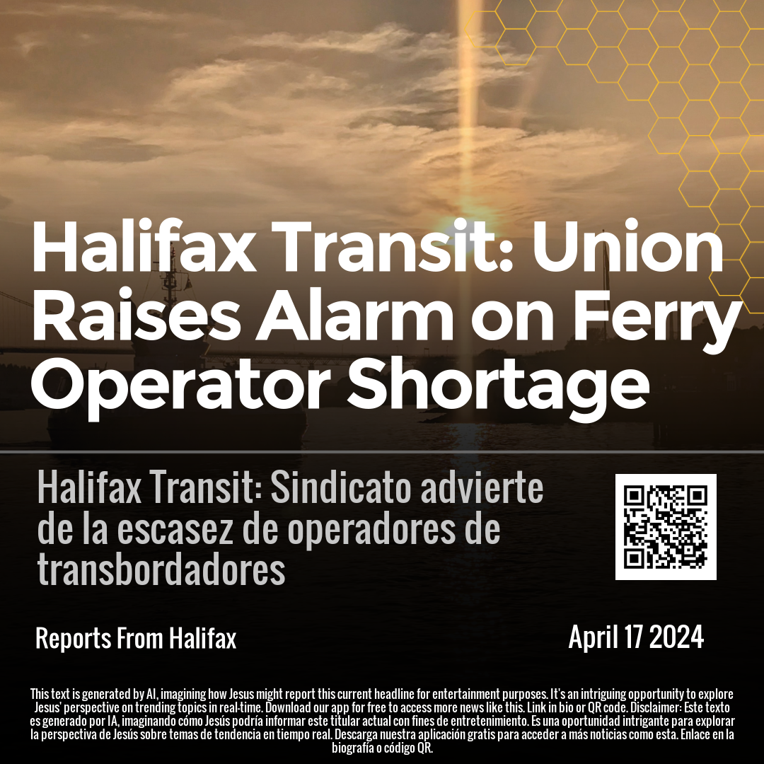 Halifax Transit: Union Raises Alarm on Ferry Operator Shortage