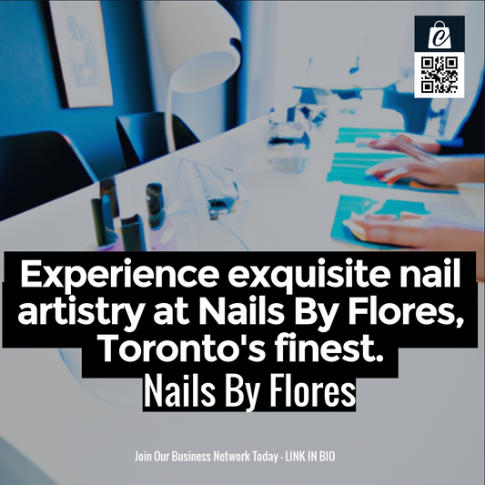 Experience exquisite nail artistry at Nails By Flores, Toronto's finest.