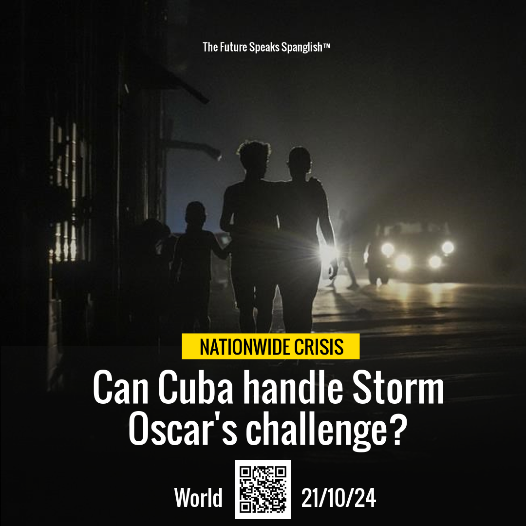 Cuba Braces for Storm Oscar Amid Power Crisis Struggles