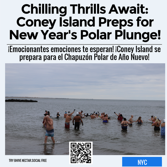 Chilling Thrills Await: Coney Island Preps for New Year's Polar Plunge!