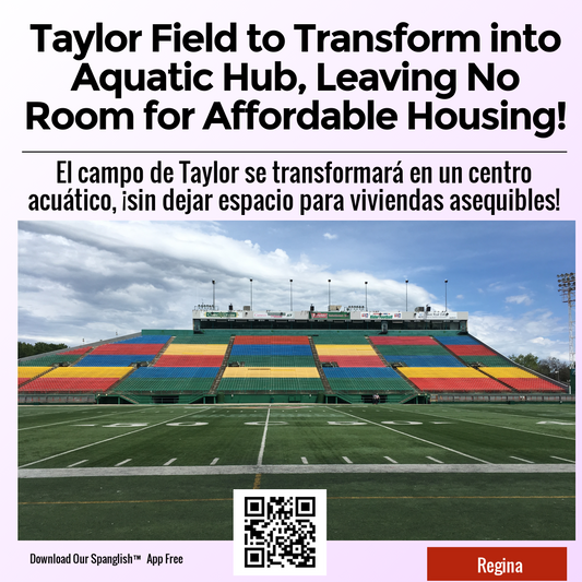 Taylor Field to Transform into Aquatic Hub, Leaving No Room for Affordable Housing!