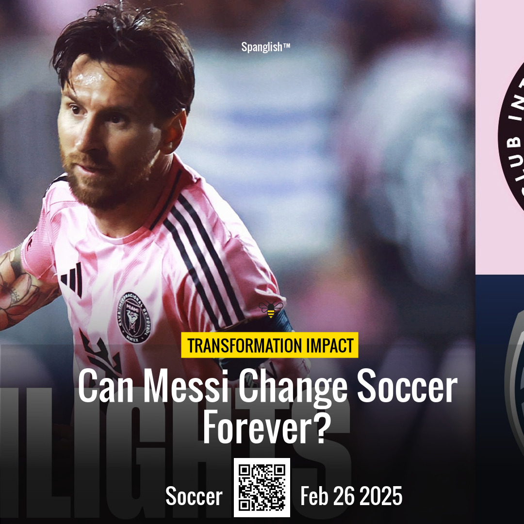 Can Messi Change Soccer Forever?